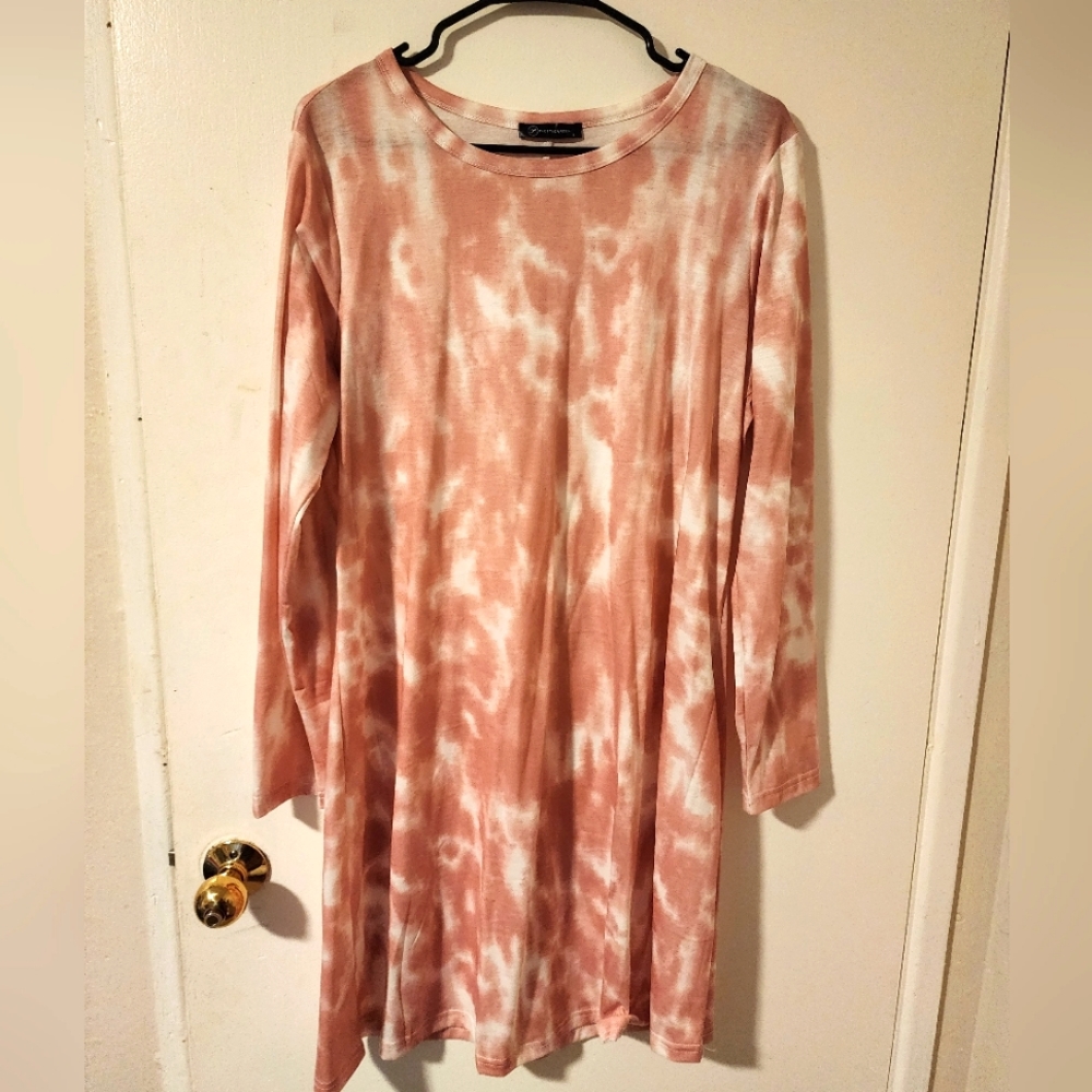 Long sleeve tunic dresses